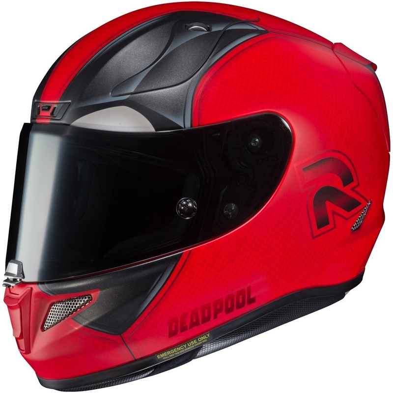 Beépített motoros sisak HJC RPHA 11 Deadpool 2 Marvel MC1SF eladás kiárusítás
