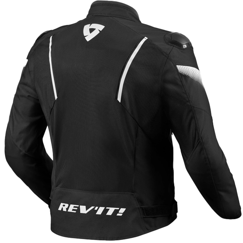 Revit Control Air H2O motoros kabát fekete-fehér