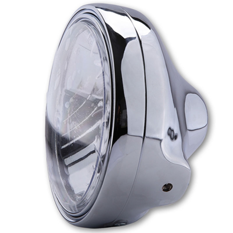 Highsider Smart LTD 7 fő fényszóró átlátszó üveggel krómozott