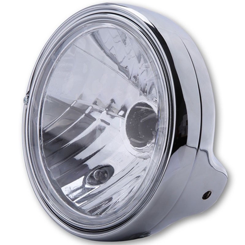 Highsider Smart LTD 7 fő fényszóró átlátszó üveggel krómozott