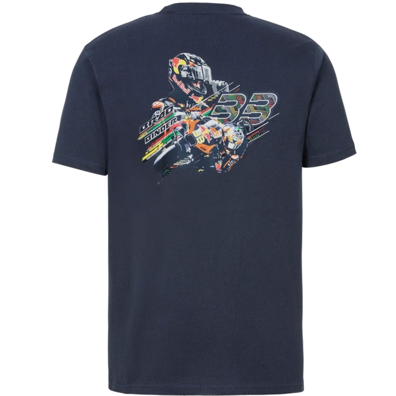 KTM Brad Binder póló sötétkék