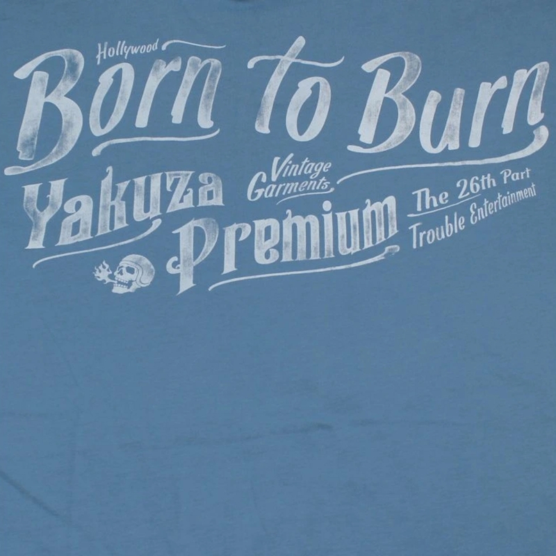 Yakuza Premium Guardian No Mercy póló kék