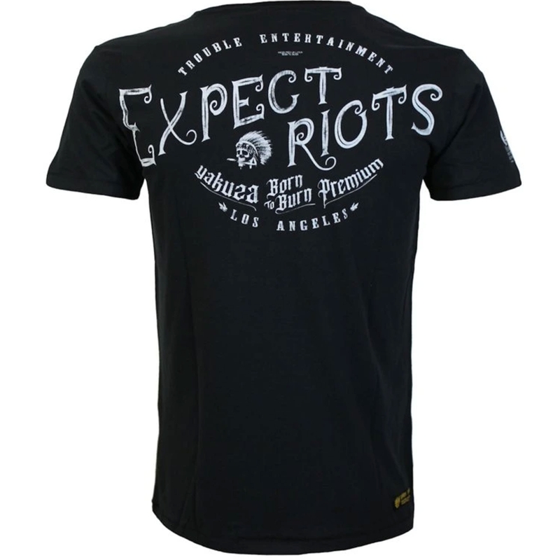 Yakuza Premium Expect Riots - Los Angeles póló fekete