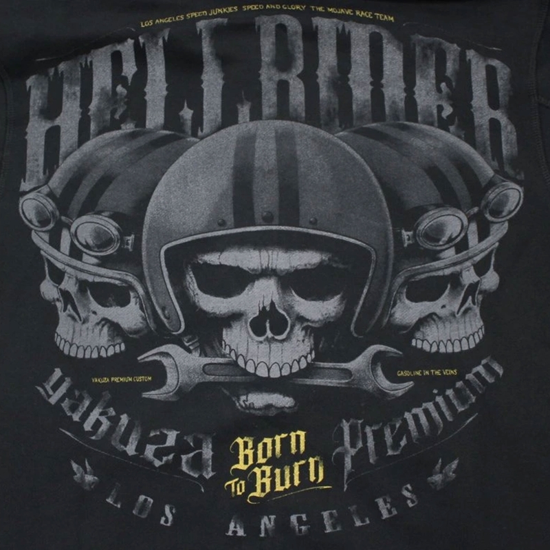 Yakuza Premium Hell Rider pulóver fekete