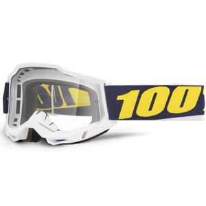 100% Accuri 2 Torc motokrossz szemüveg átlátszó plexivel