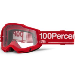 100% Accuri 2 Wolg motokrossz szemüveg átlátszó plexivel