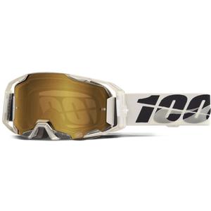 100% ARmatic Pitch motokrossz szemüveg arany plexivel