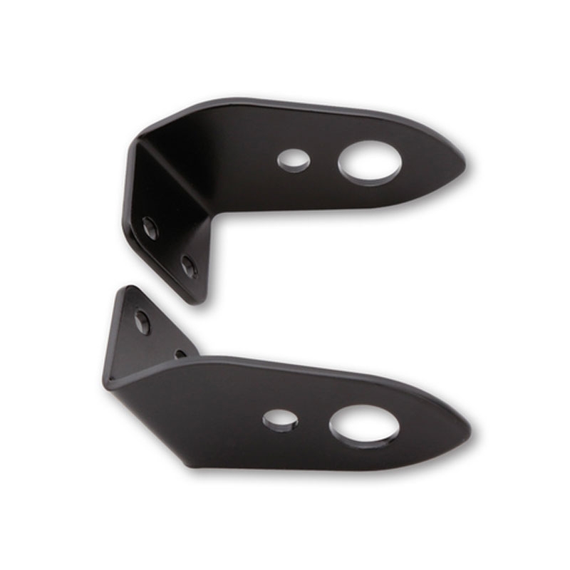 Highsider Pro eredeti irányjelzőtartó Honda motor rendszámtáblájára fekete