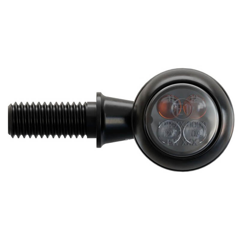 Highsider Smart Circula-S LED 3v1 motorkerékpár irányjelzők fekete