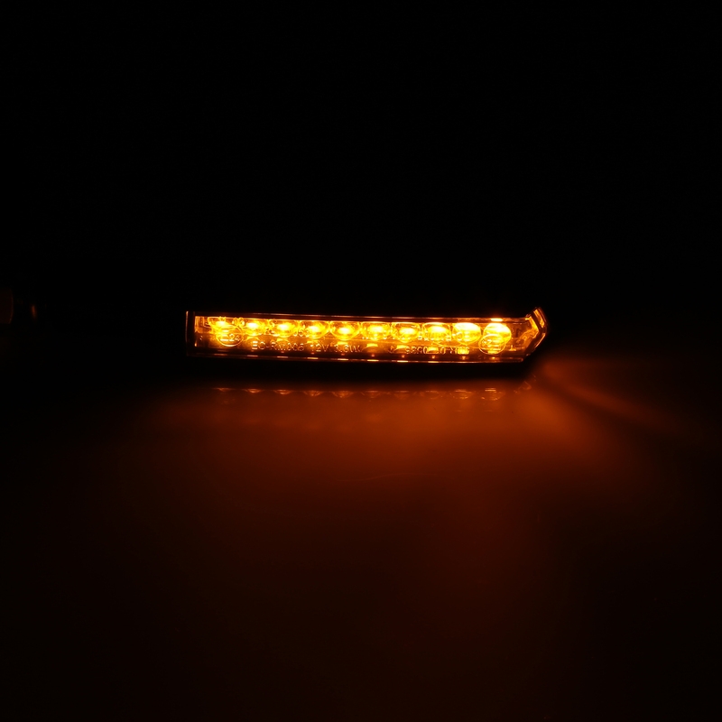 Highsider Smart Run-TS LED motorkerékpár irányjelzők fekete