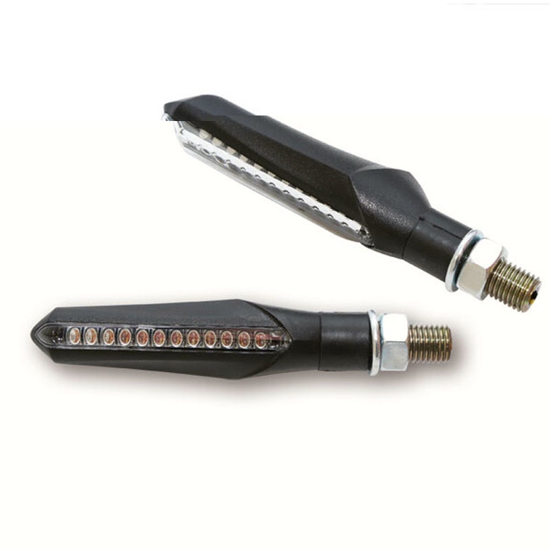 Highsider Smart Run LED motorkerékpár irányjelzők fekete
