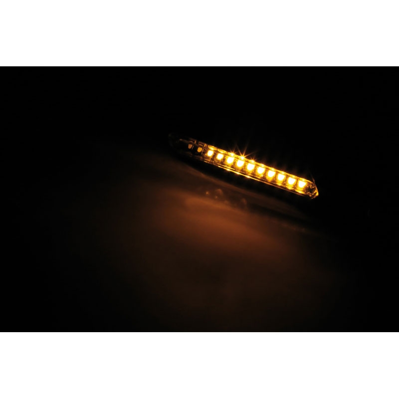 Highsider Smart Run LED motorkerékpár irányjelzők fekete