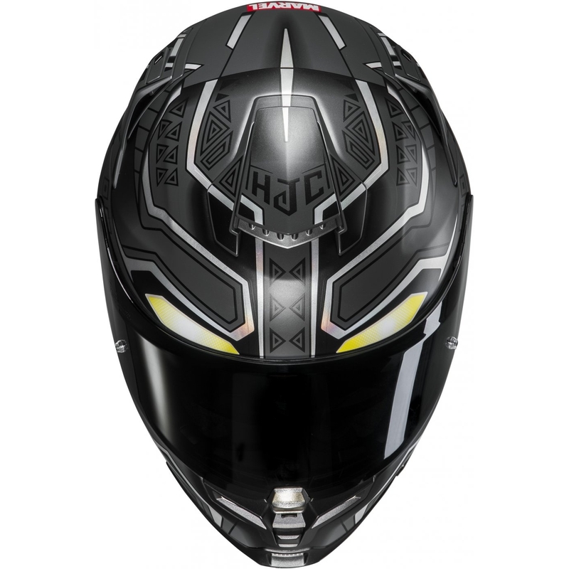 Integrált motoros sisak HJC RPHA 70 Fekete Párduc Marvel MC5SF akció kiárusítás