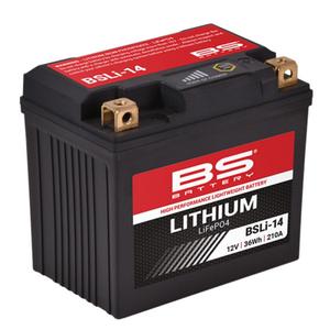 Lítium akkumulátorok
motorkerékpárra BS-BATTERY BSLi-14