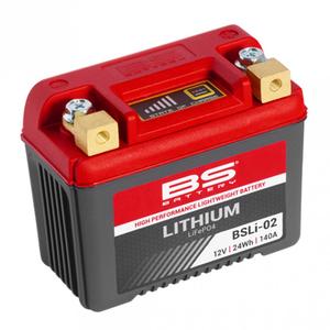 Lítium akkumulátorok
motorkerékpárra BS-BATTERY BSLI-02 MAX