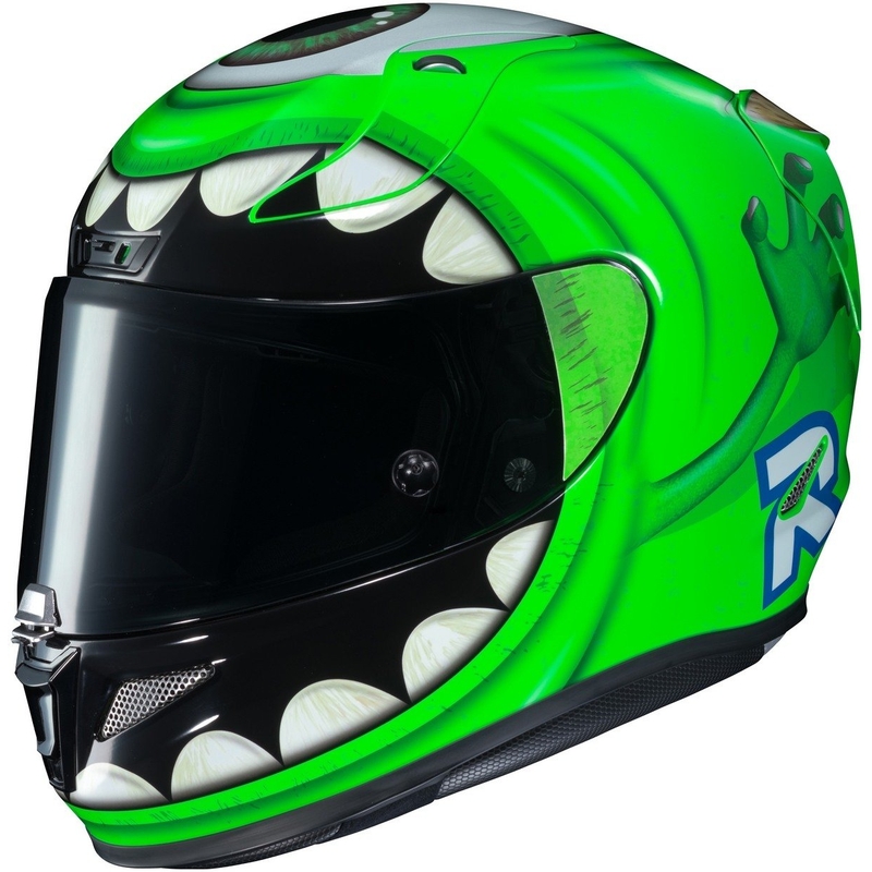 Integrált motoros sisak HJC RPHA 11 Mike Wazowski Disney MC4 eladás kiárusítás