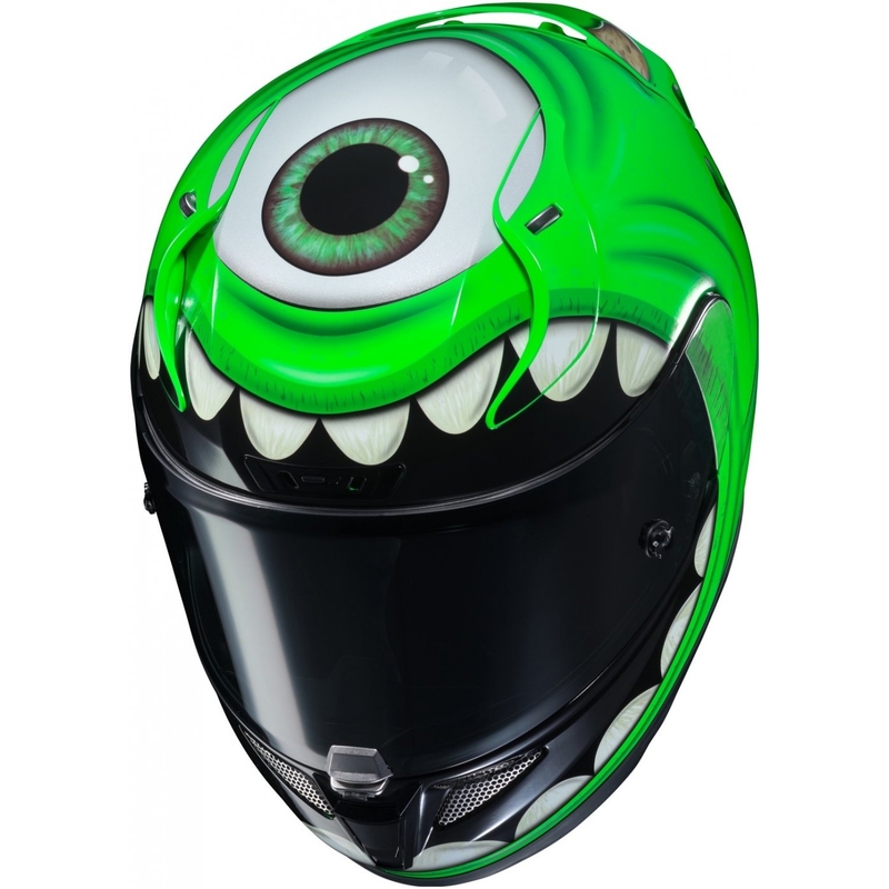 Integrált motoros sisak HJC RPHA 11 Mike Wazowski Disney MC4 eladás kiárusítás