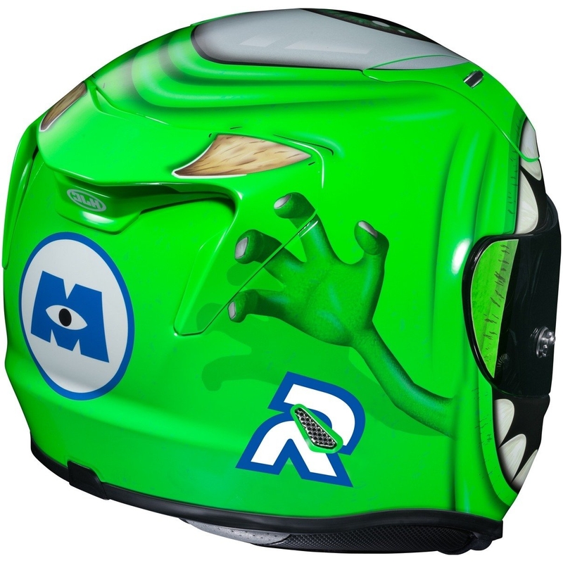 Integrált motoros sisak HJC RPHA 11 Mike Wazowski Disney MC4 eladás kiárusítás