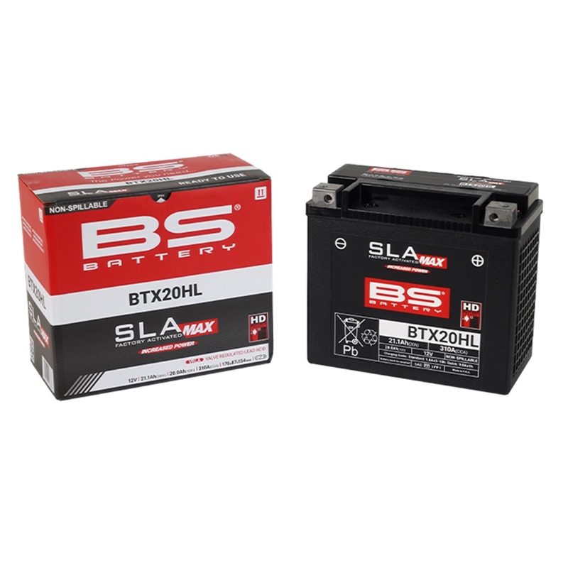 Gyárilag aktivált akkumulátor BS-BATTERY SLA MAX