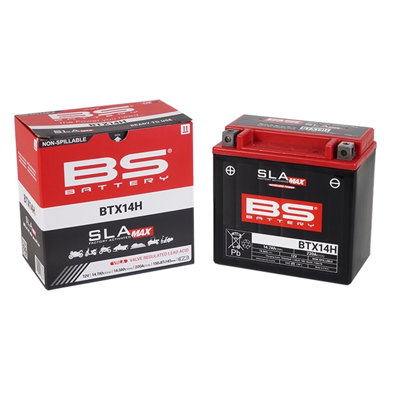 Gyárilag aktivált akkumulátor BS-BATTERY SLA MAX