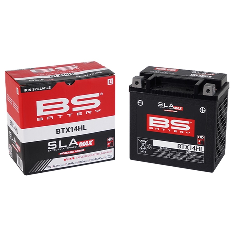 Gyárilag aktivált akkumulátor BS-BATTERY SLA MAX