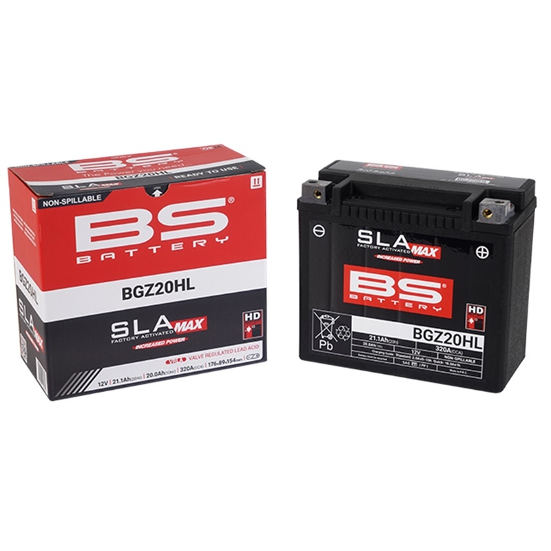 Gyárilag aktivált akkumulátor BS-BATTERY SLA MAX