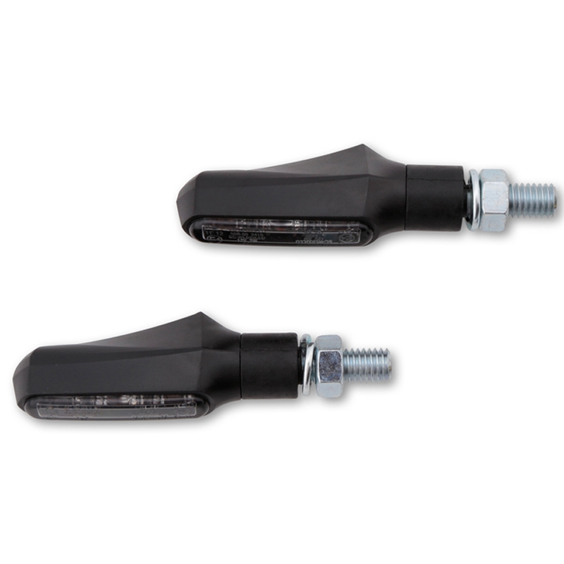 Highsider Smart Shorty Fin 2v1 motoros irányjelzők fekete