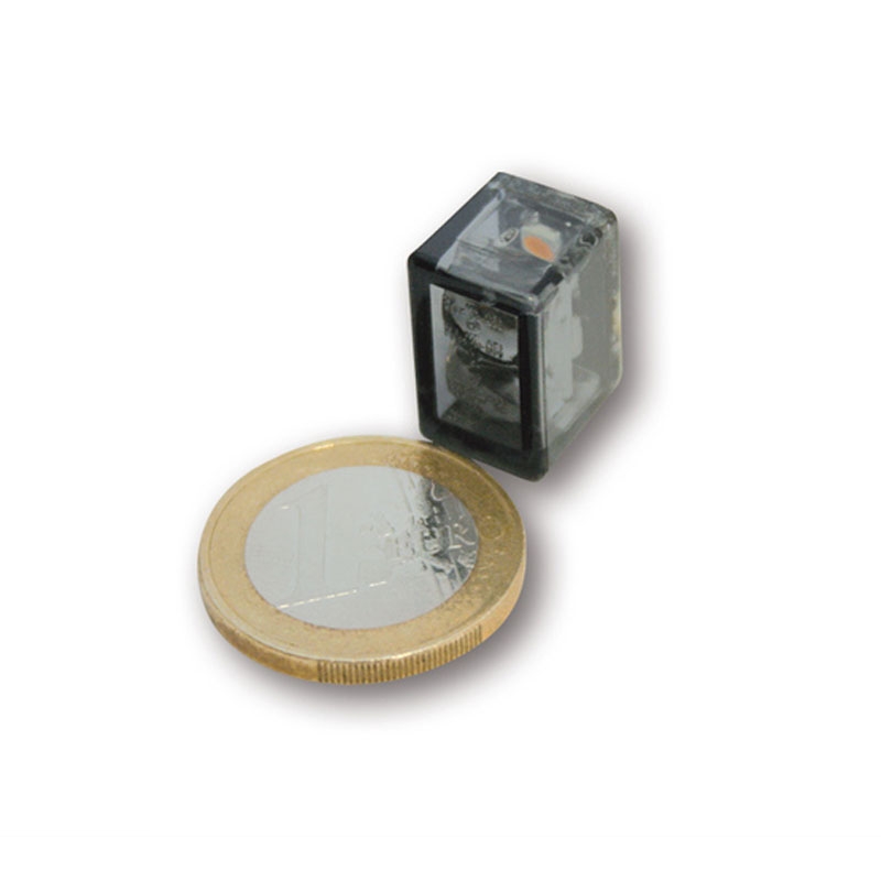Highsider Smart Micro Cube-V LED irányjelző motorkerékpárhoz füstös szürke