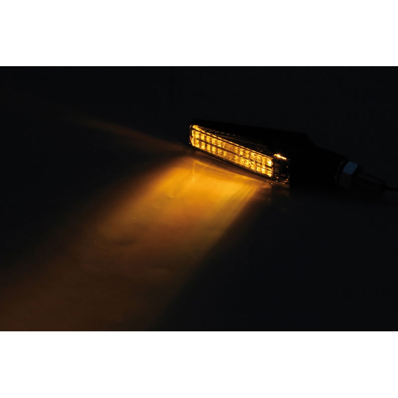 Highsider Smart Fineline LED irányjelző motorkerékpárhoz fekete