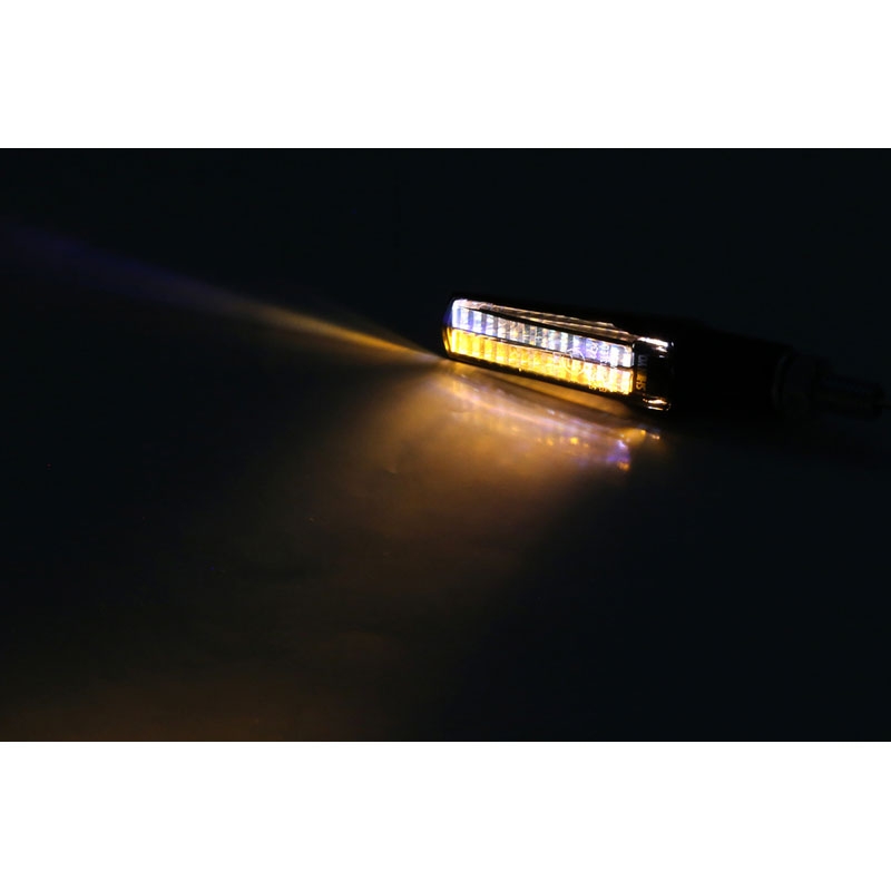 Highsider Smart Fineline LED 2v1 irányjelző motorkerékpárhoz fekete