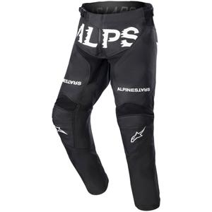 Alpinestars Racer Found Kids 2024 gyerek motokrossz nadrág fekete-fehér