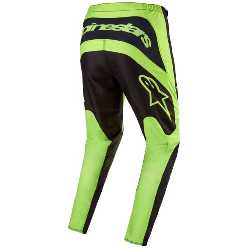 Alpinestars Fluid Lurv motocross nadrág fekete-fluo sárga