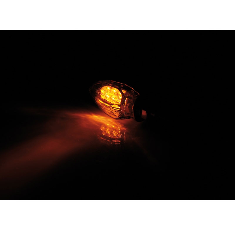 Highsider Smart Drop LED irányjelző motorkerékpárhoz fekete