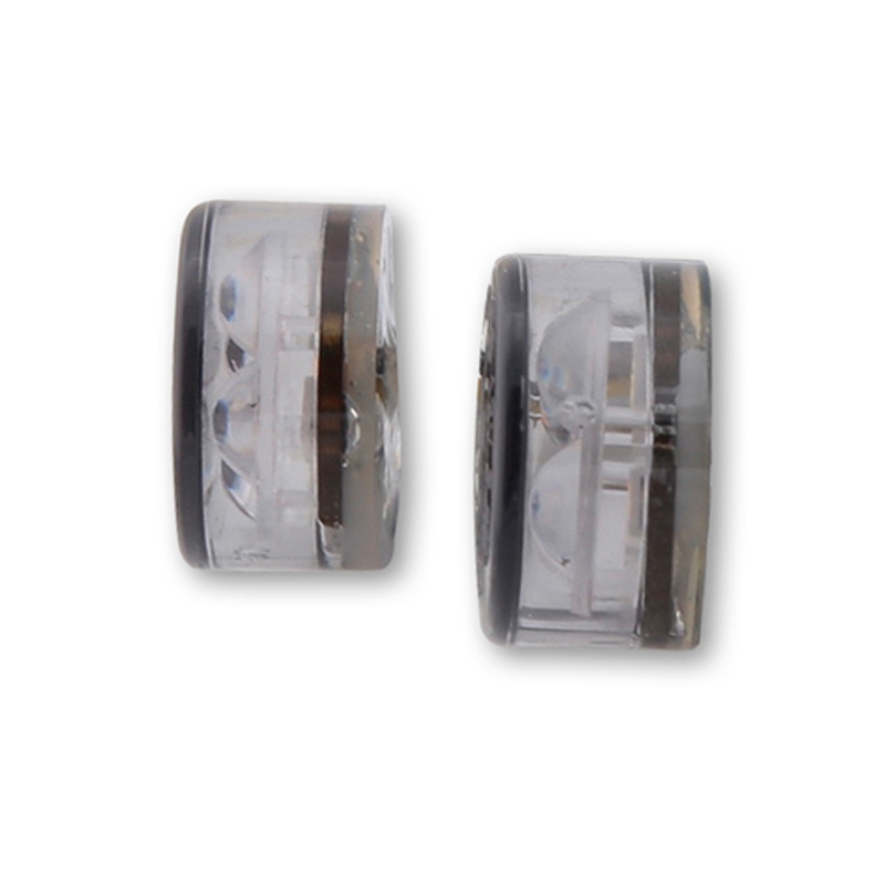 Highsider Smart Module Sixteen LED 2v1 irányjelző motorkerékpárhoz füstös szürke