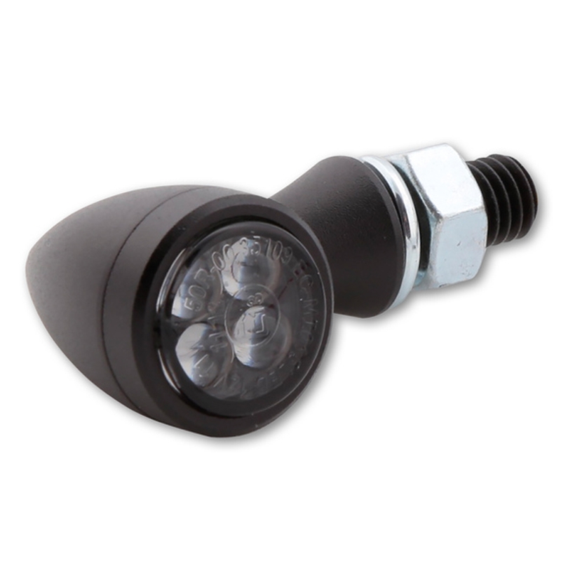 Highsider Smart Sixteen Bullet LED irányjelző motorkerékpárhoz füstös szürke
