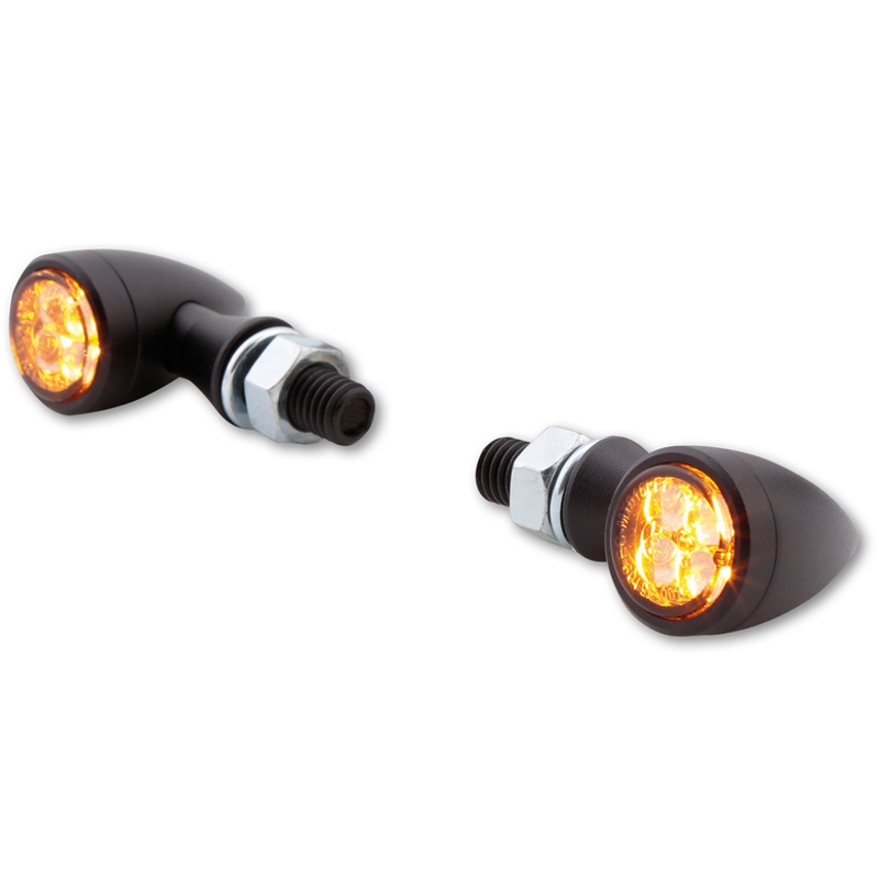 Highsider Smart Sixteen Bullet LED irányjelző motorkerékpárhoz füstös szürke