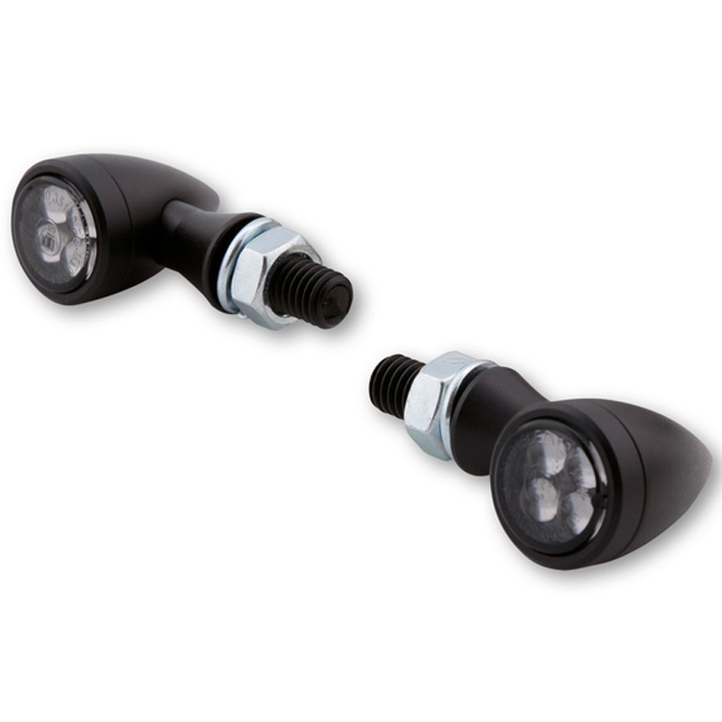 Highsider Smart Sixteen Bullet LED irányjelző motorkerékpárhoz füstös szürke