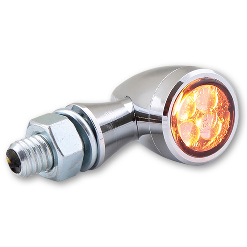 Highsider Smart Sixteen Bullet LED irányjelző motorkerékpárhoz krómozott