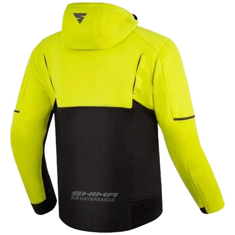 Shima Daybreaker motoros pulóver fekete-fluo sárga