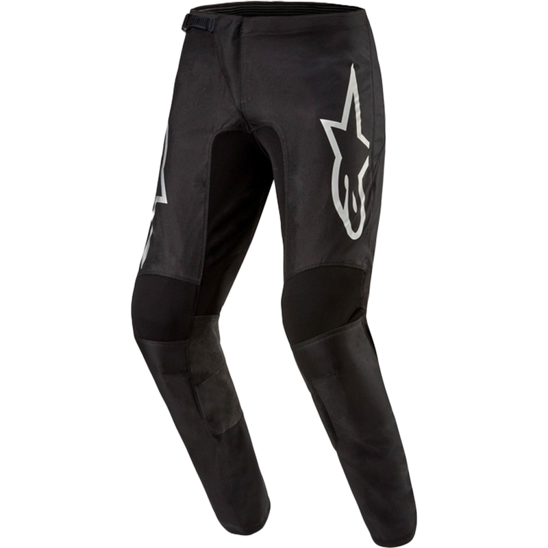 Alpinestars Fluid Graphite motocross nadrág fekete-ezüst
