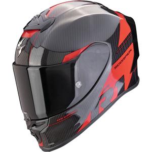 Scorpion EXO-R1 EVO Carbon Air Rally zárt bukósisak fekete-piros