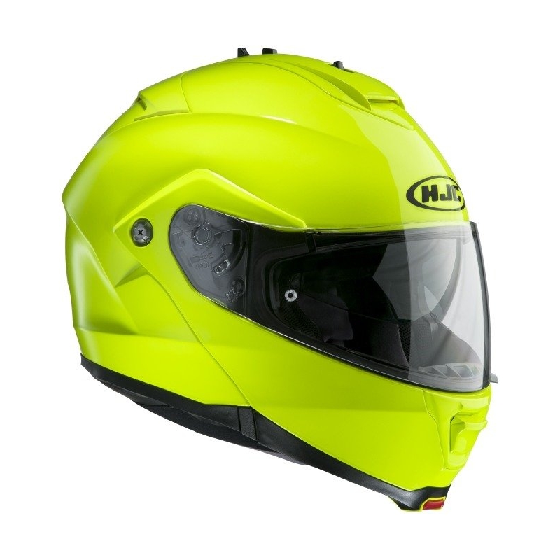Billenő motoros sisak HJC IS-MAX II fluo zöld