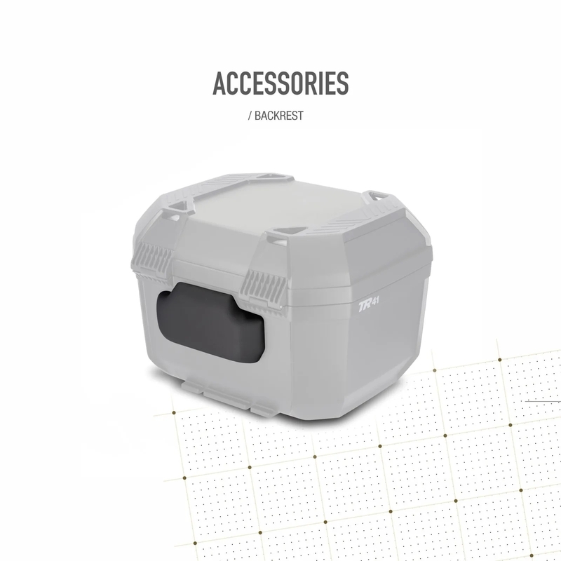 Felső csomagtartó SHAD Terra TR41 fekete