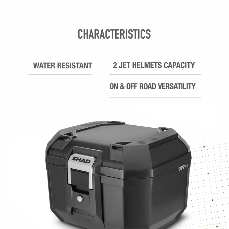 Felső csomagtartó SHAD Terra TR41 fekete