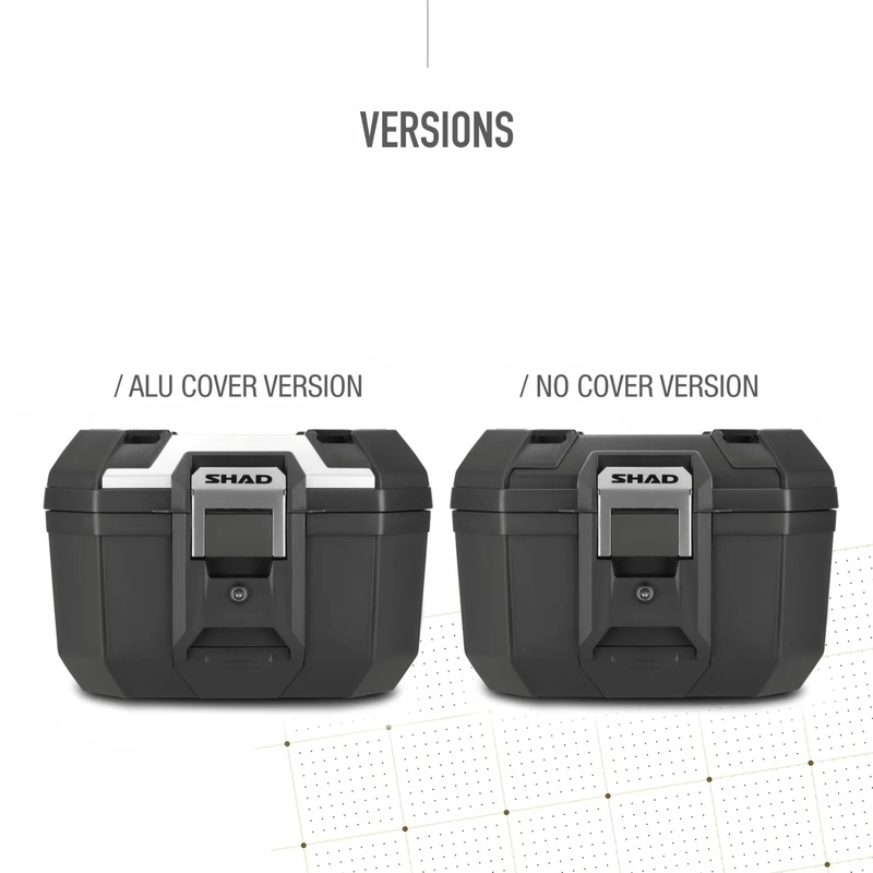 Felső csomagtartó SHAD Terra TR41 fekete