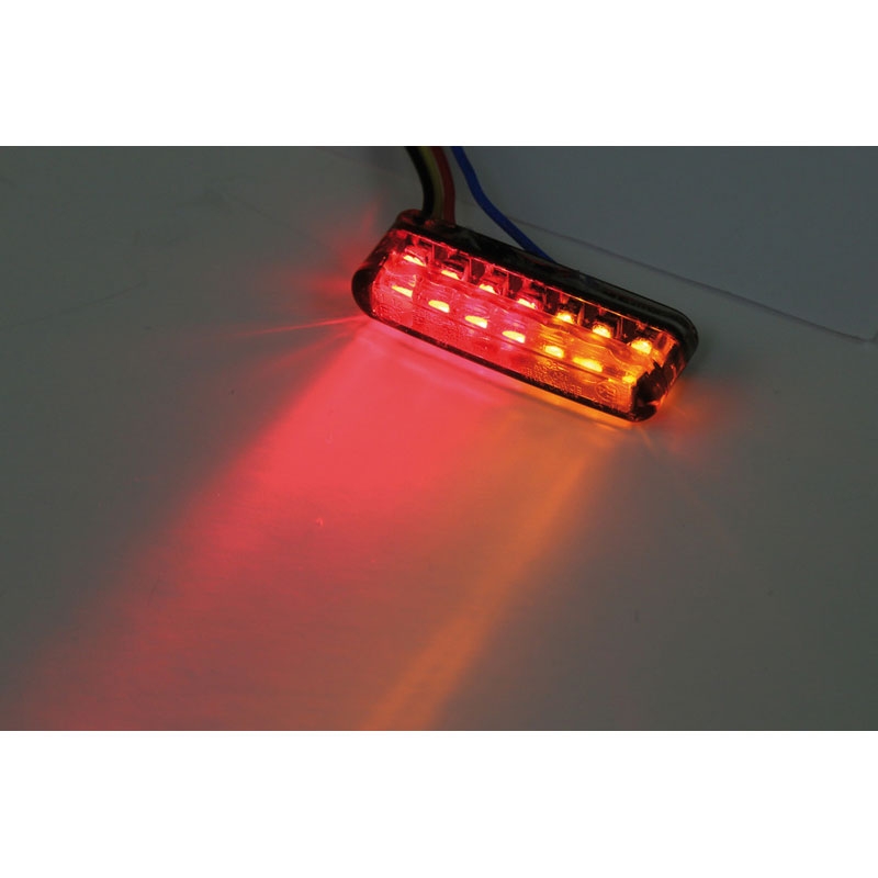 Highsider Smart Shorty LED 3v1 irányjelzők motorkerékpárhoz fekete