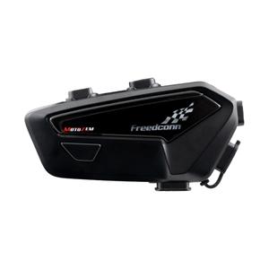 Bluetooth intercom FreedConn FX PRO Mesh MotoZem černý