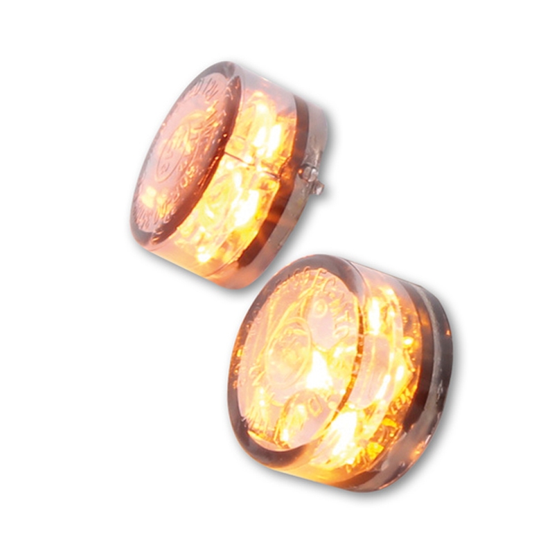 Highsider Smart Module Sixteen LED 3v1 irányjelzők motorkerékpárhoz füstös szürke