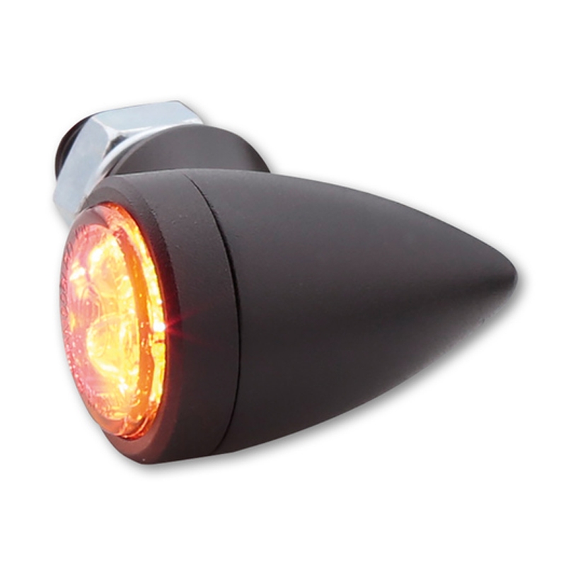 Highsider Smart Sixteen Bullet LED 3v1 irányjelzők motorkerékpárhoz füstös szürke