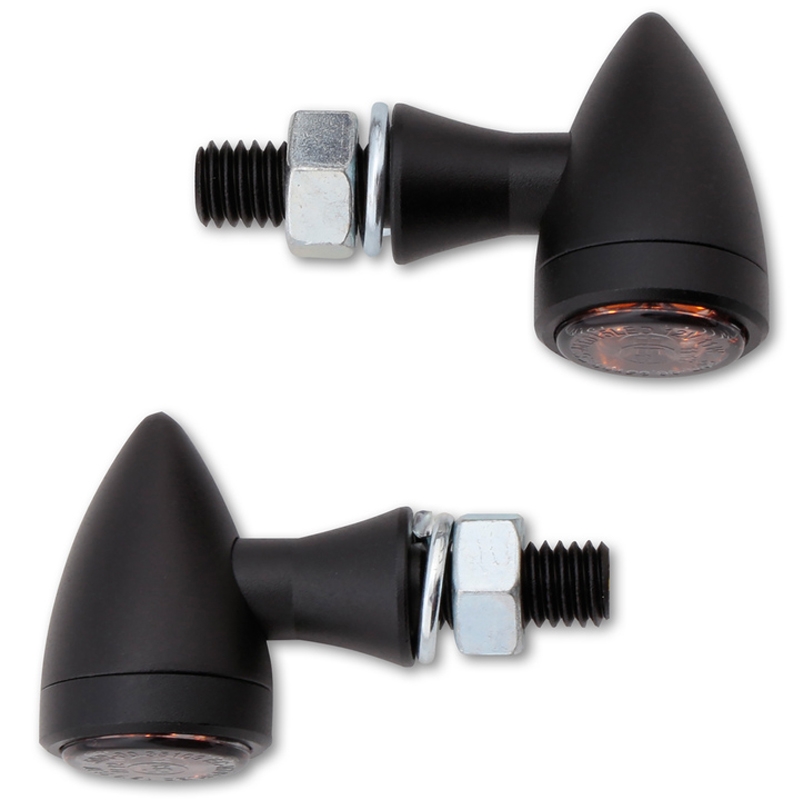 Highsider Smart Sixteen Bullet LED 3v1 irányjelzők motorkerékpárhoz füstös szürke